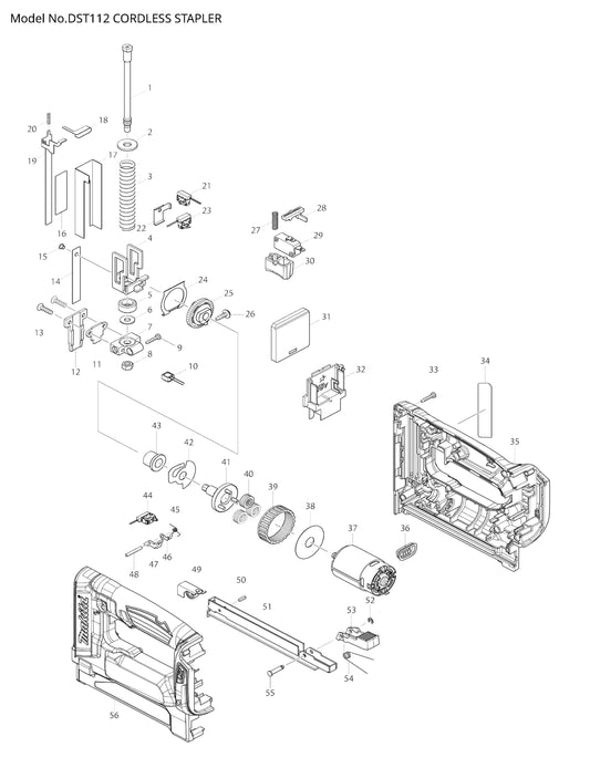 Makita DST112 Ersatzteile