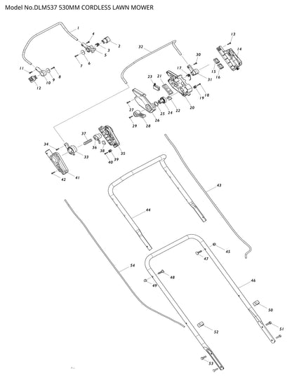 Makita DLM537 Ersatzteile